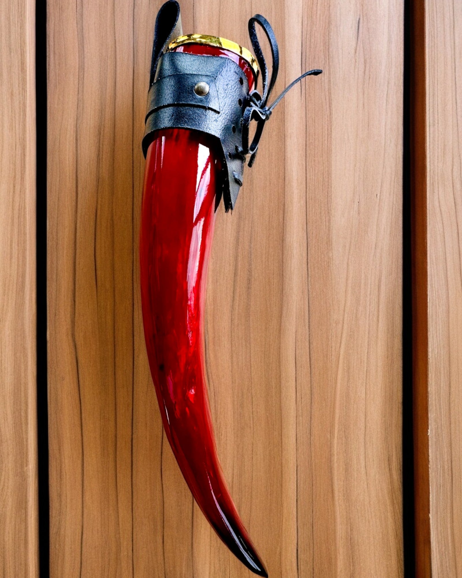 Harcos szarukupa - Piros - gravírozással személyre szabható