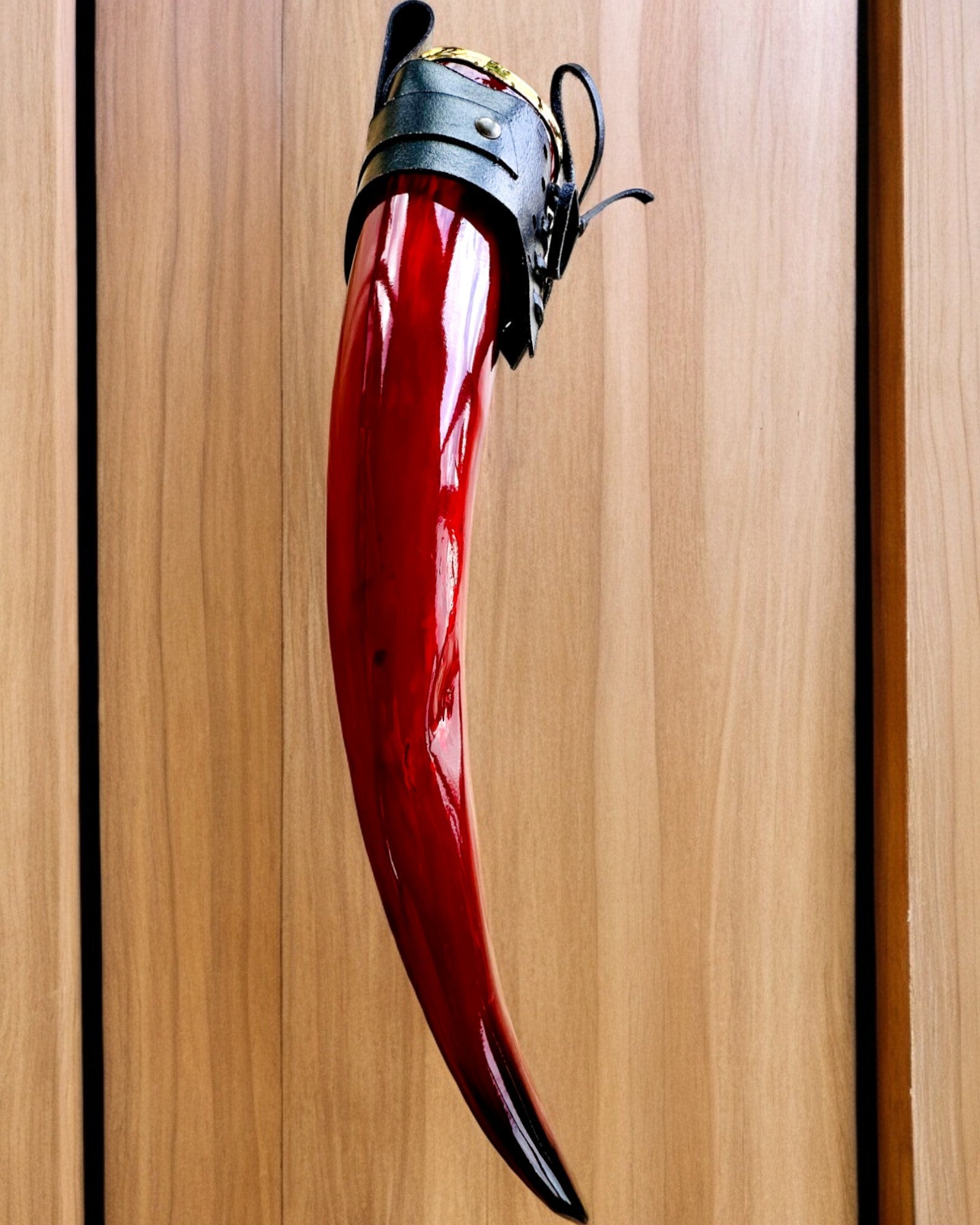 Harcos szarukupa - Piros - gravírozással személyre szabható