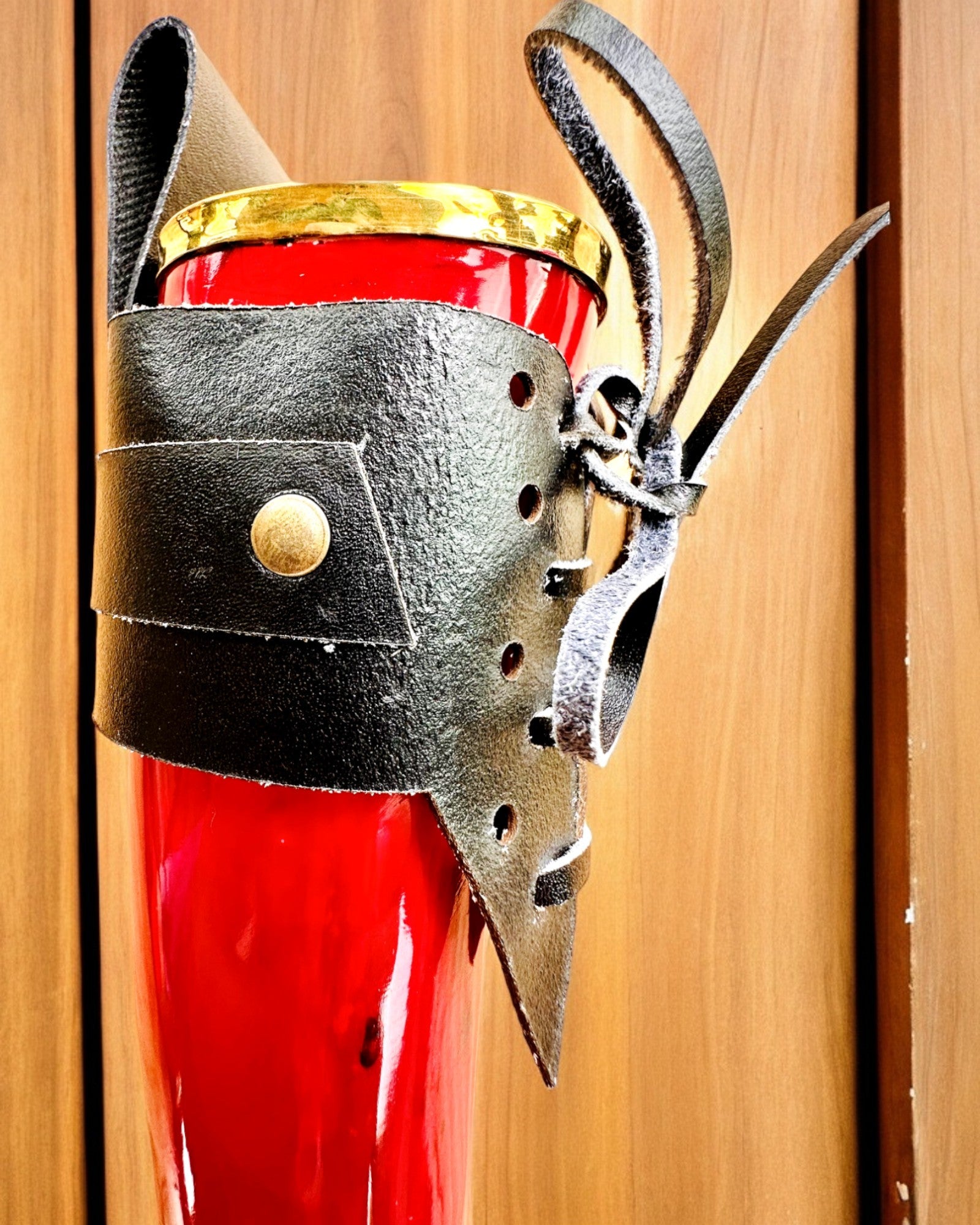 Harcos szarukupa - Piros - gravírozással személyre szabható