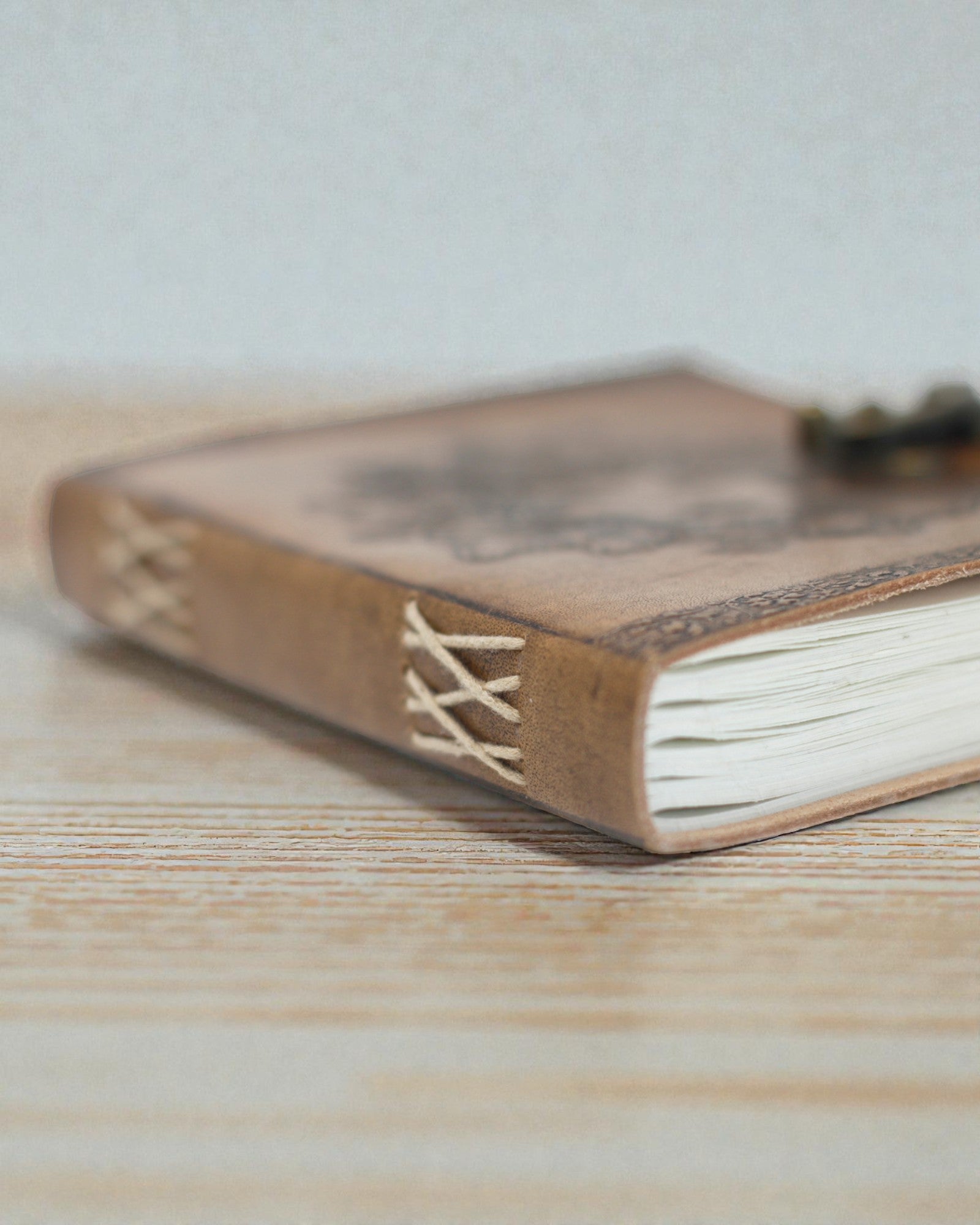 Bőr Greenman jegyzetfüzet (20x15 cm)