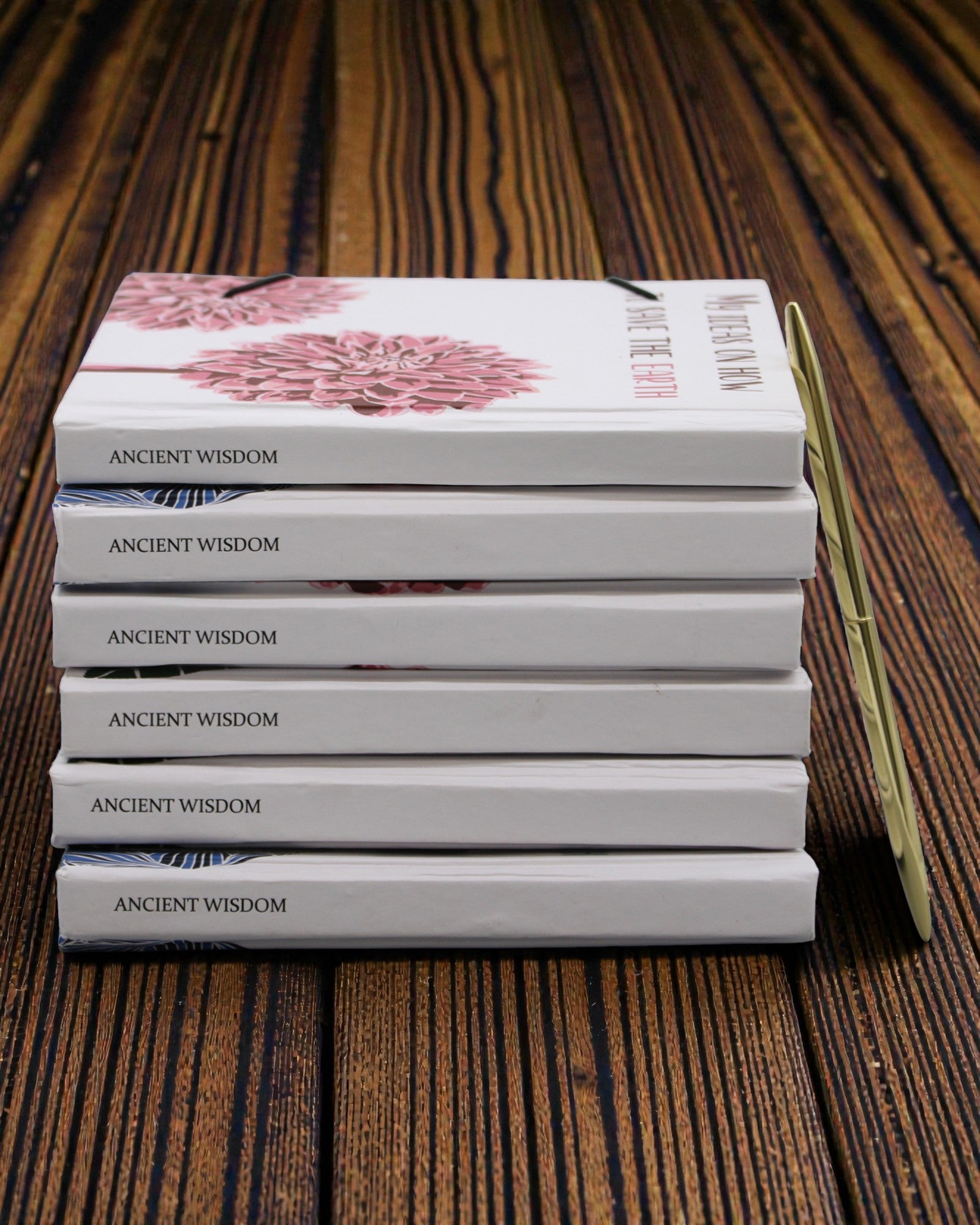 Virágok együtt – kis jegyzetfüzet pánttal és kókuszgombbal 18 × 12,5 cm, 200 oldal