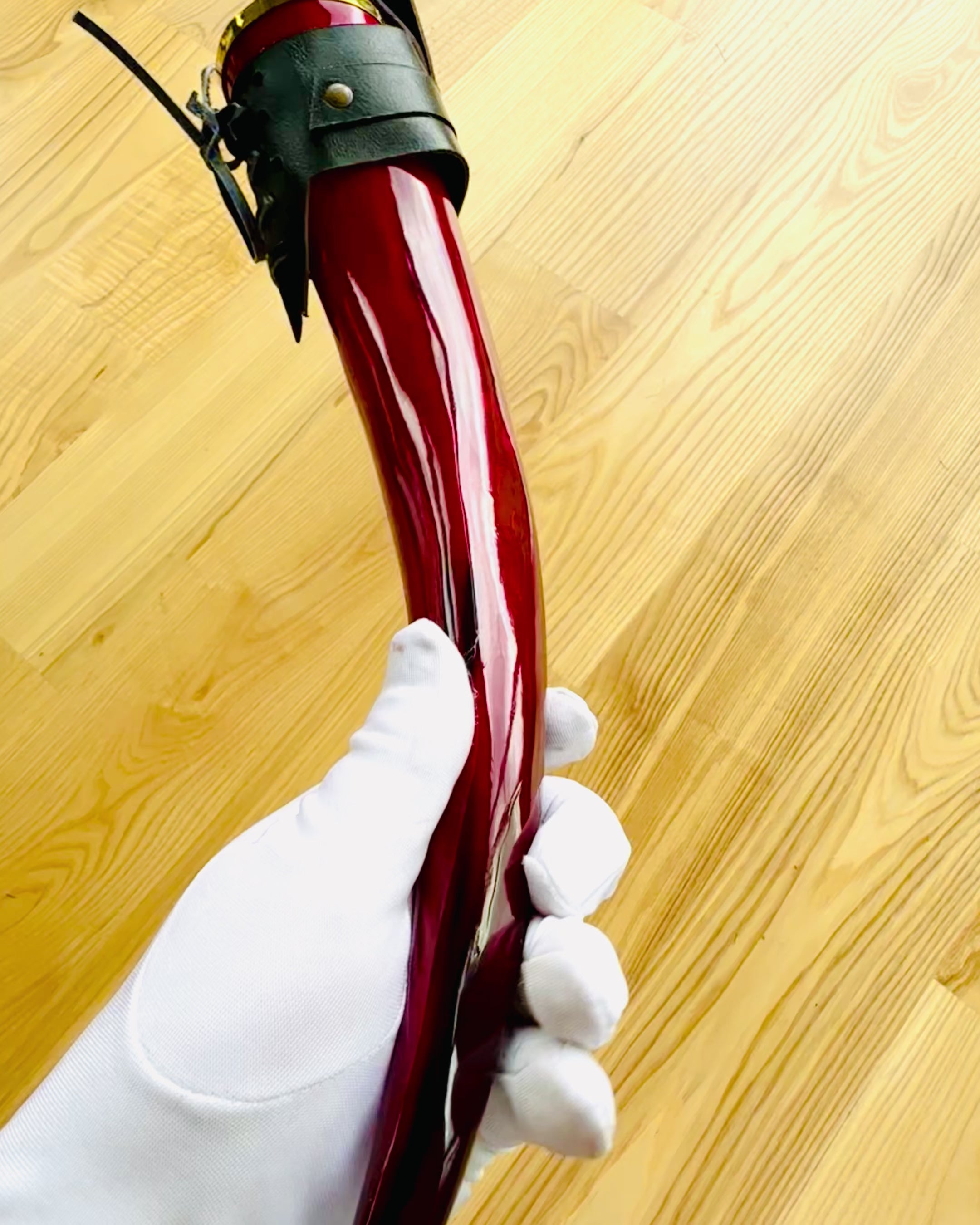 Harcos szarukupa - Piros - gravírozással személyre szabható