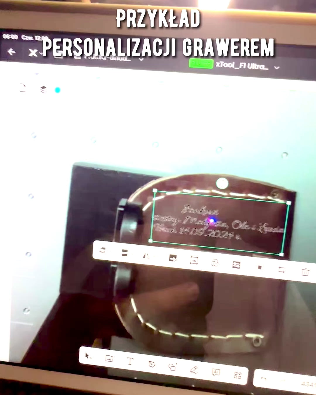 Bőr Tok "Felfedező" - kompakt iránytűhöz vagy zsebórához - személyre szabható gravírozással