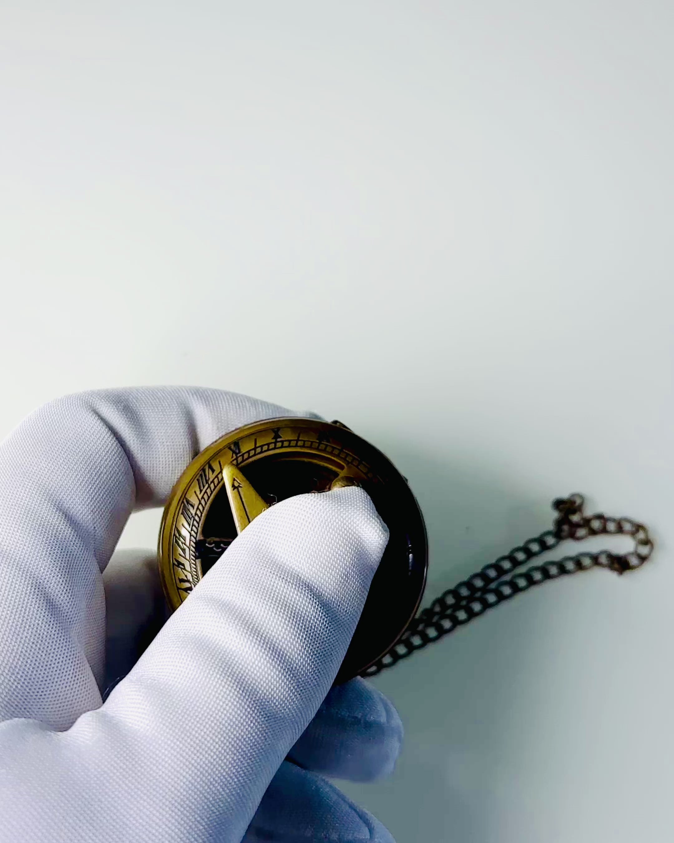 Utazó Navigációs Iránytű gravírozással, személyre szabás – Indiai Kézművesek Kézműves Terméke