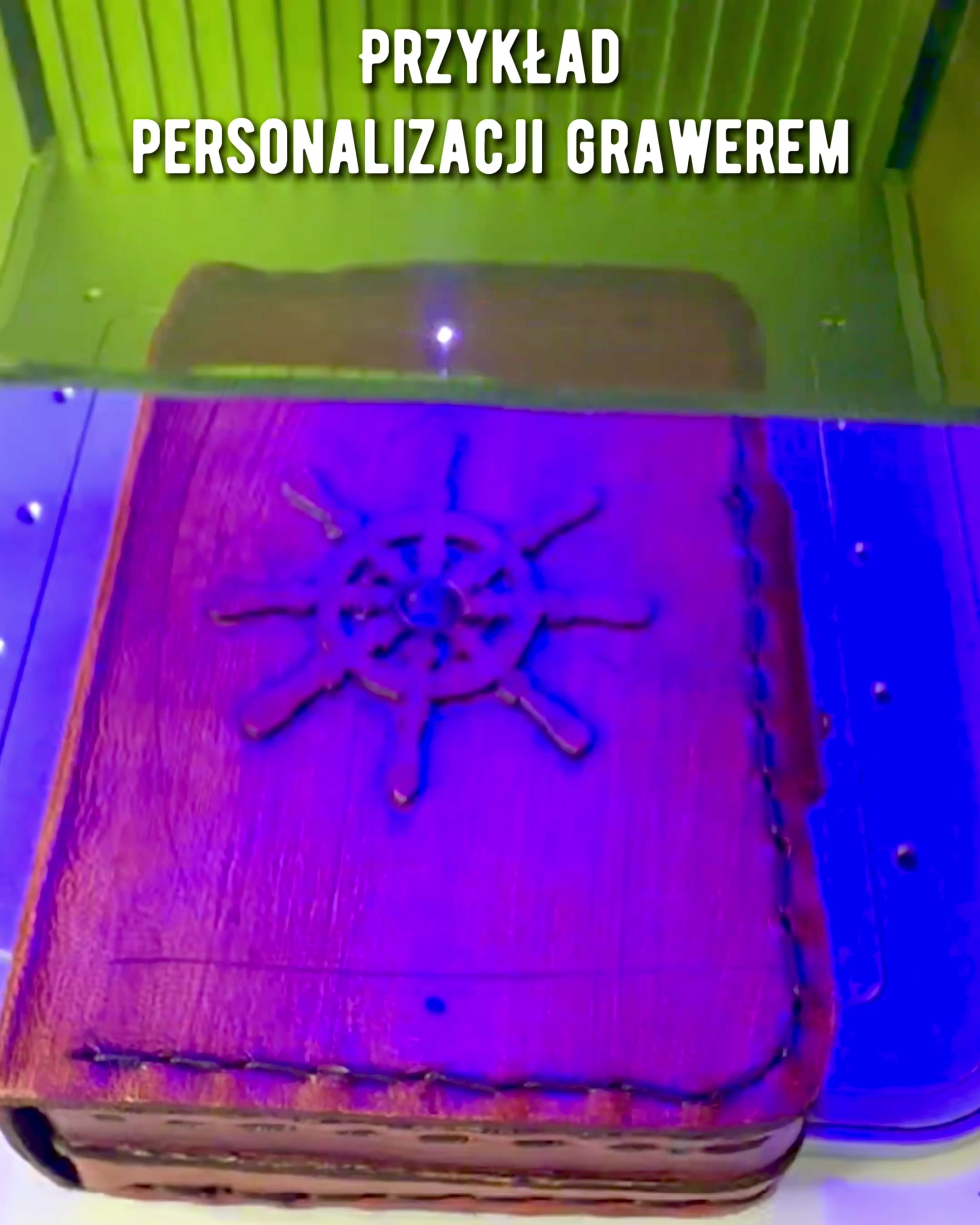 Parancsnoki Tok – kézzel készített tok zsebórához vagy iránytűhöz, személyre szabható