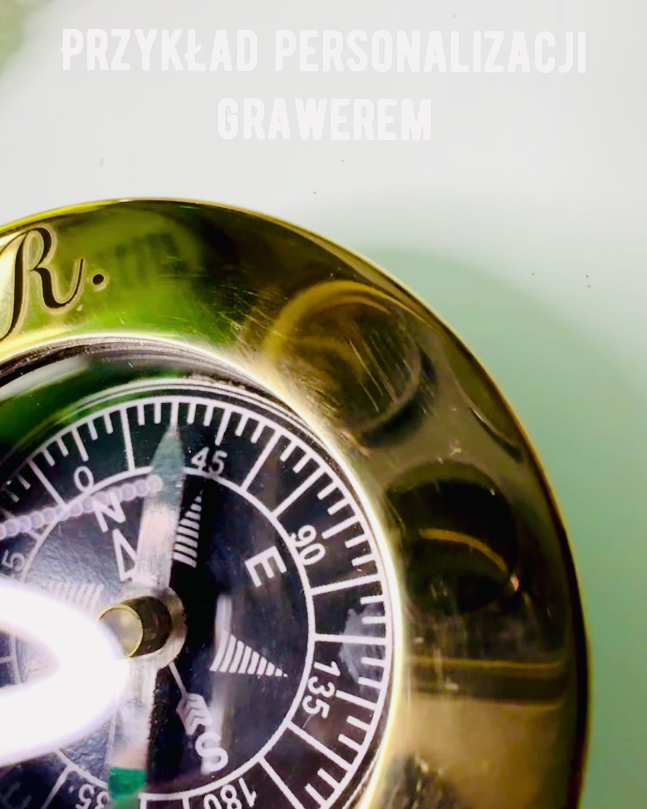 Személyre szabható Rajput Utazó Iránytű - ajándékba