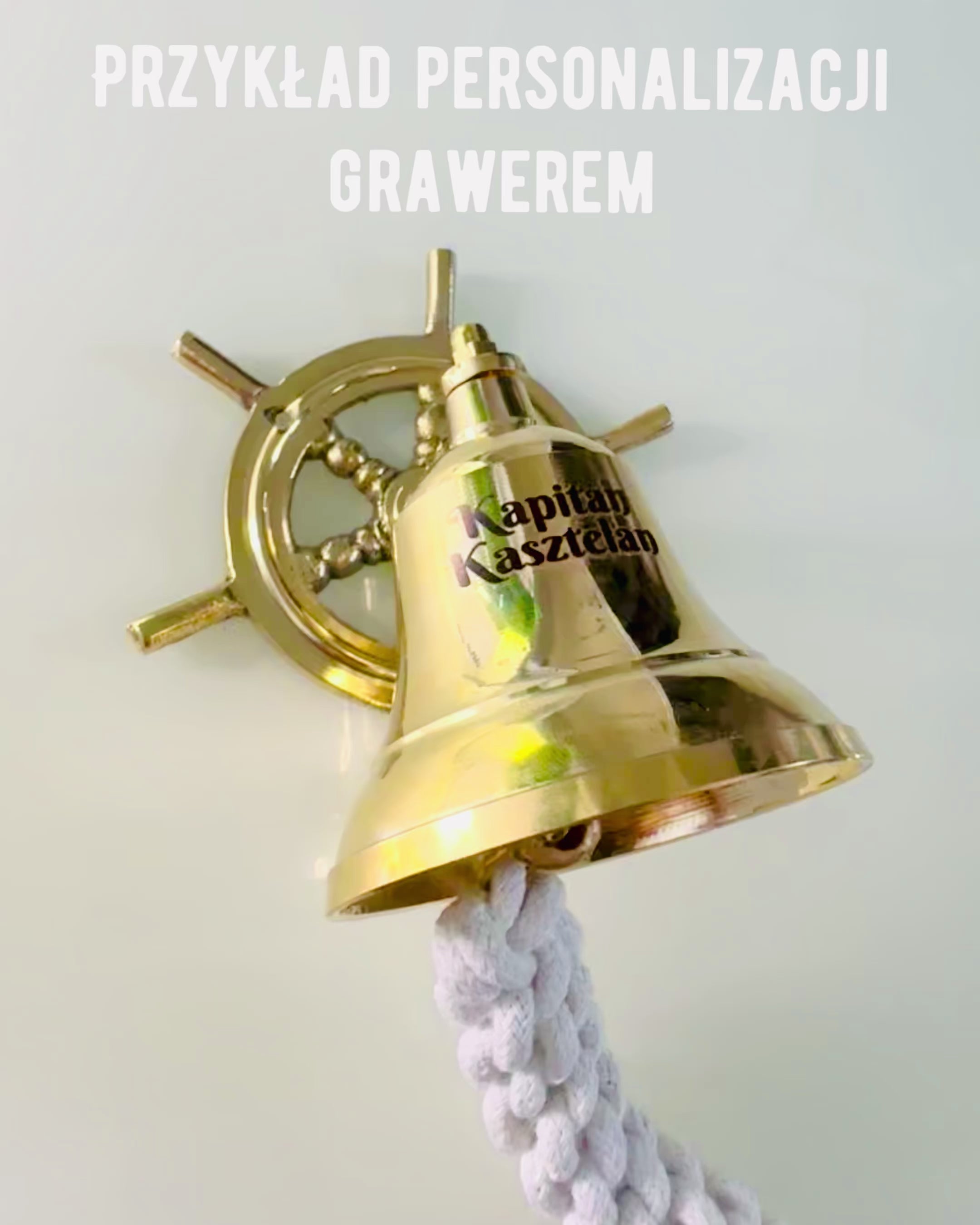 "Nautica Lux" Klasszikus Kormány - Ajtócsengő