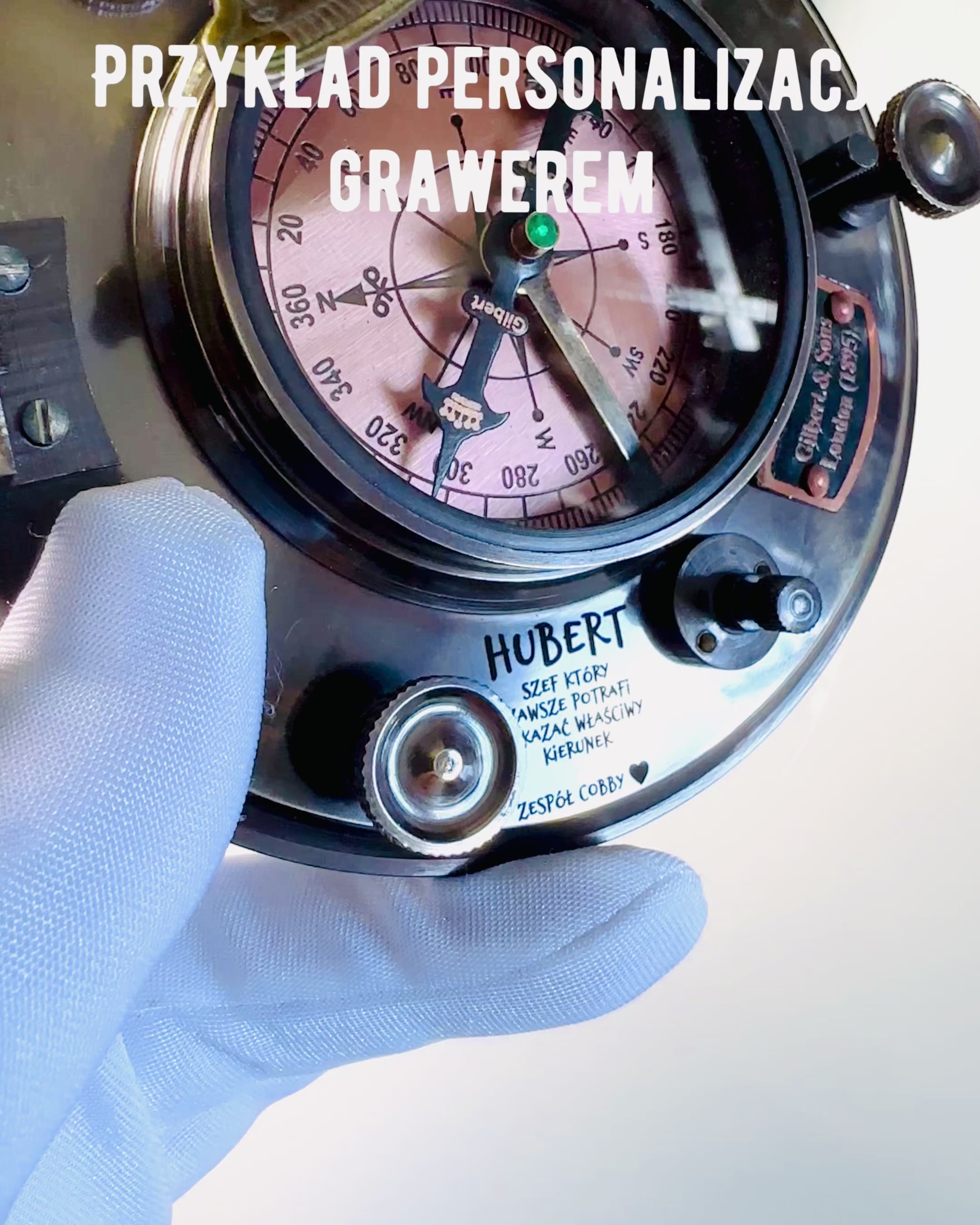 Antik Prémium Navigációs Iránytű Gravírozási Lehetőséggel – Kézzel Készített