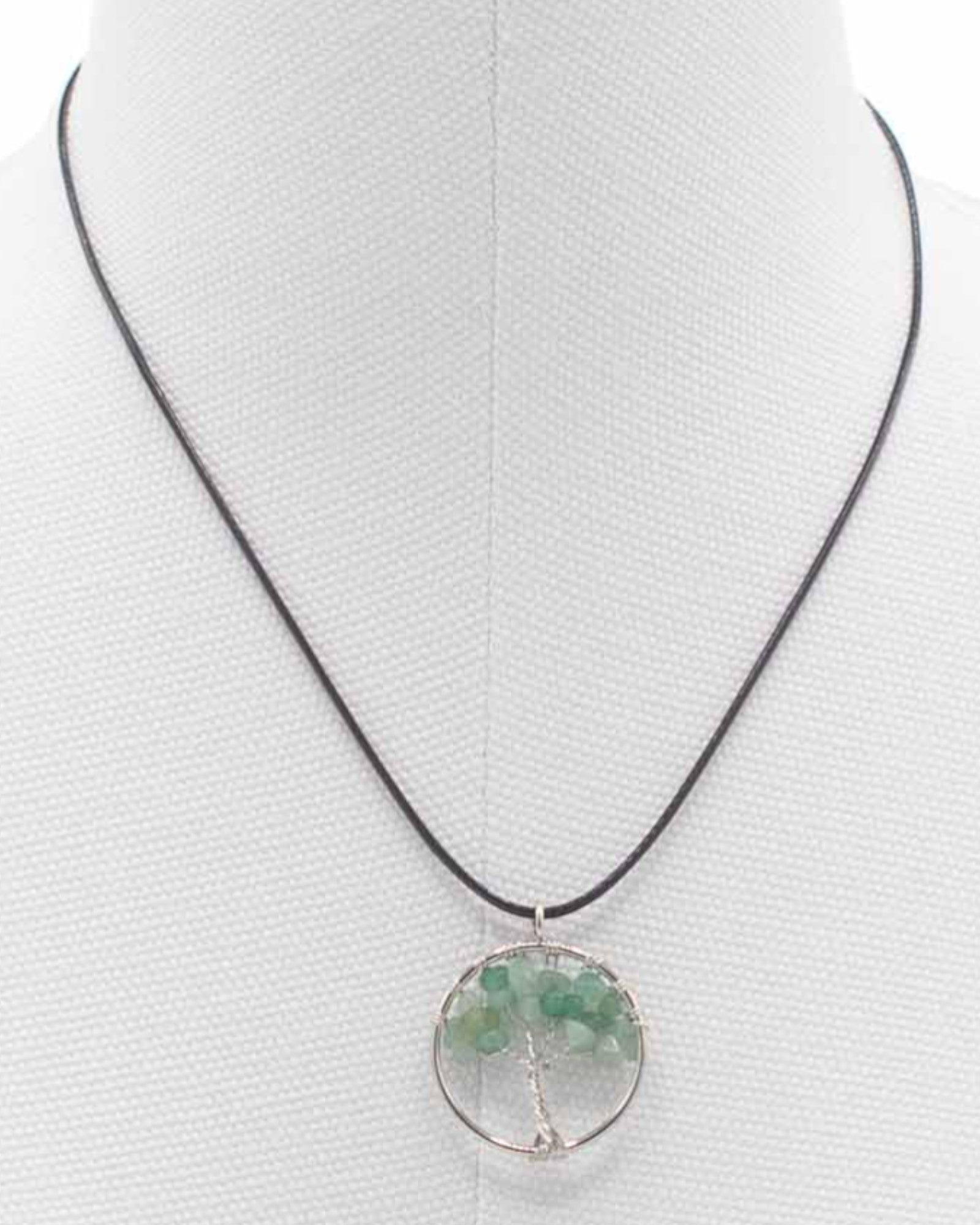 Életfa nyaklánc Nyugalom és Harmónia – Jáde