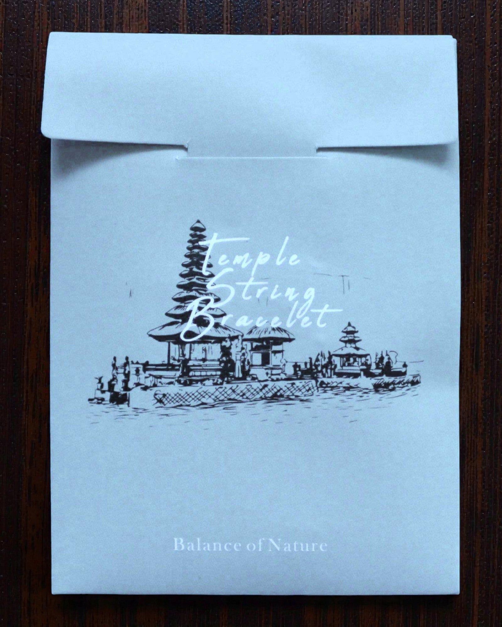 Templomi zsinóros karkötő Yin Yang – A természet egyensúlya