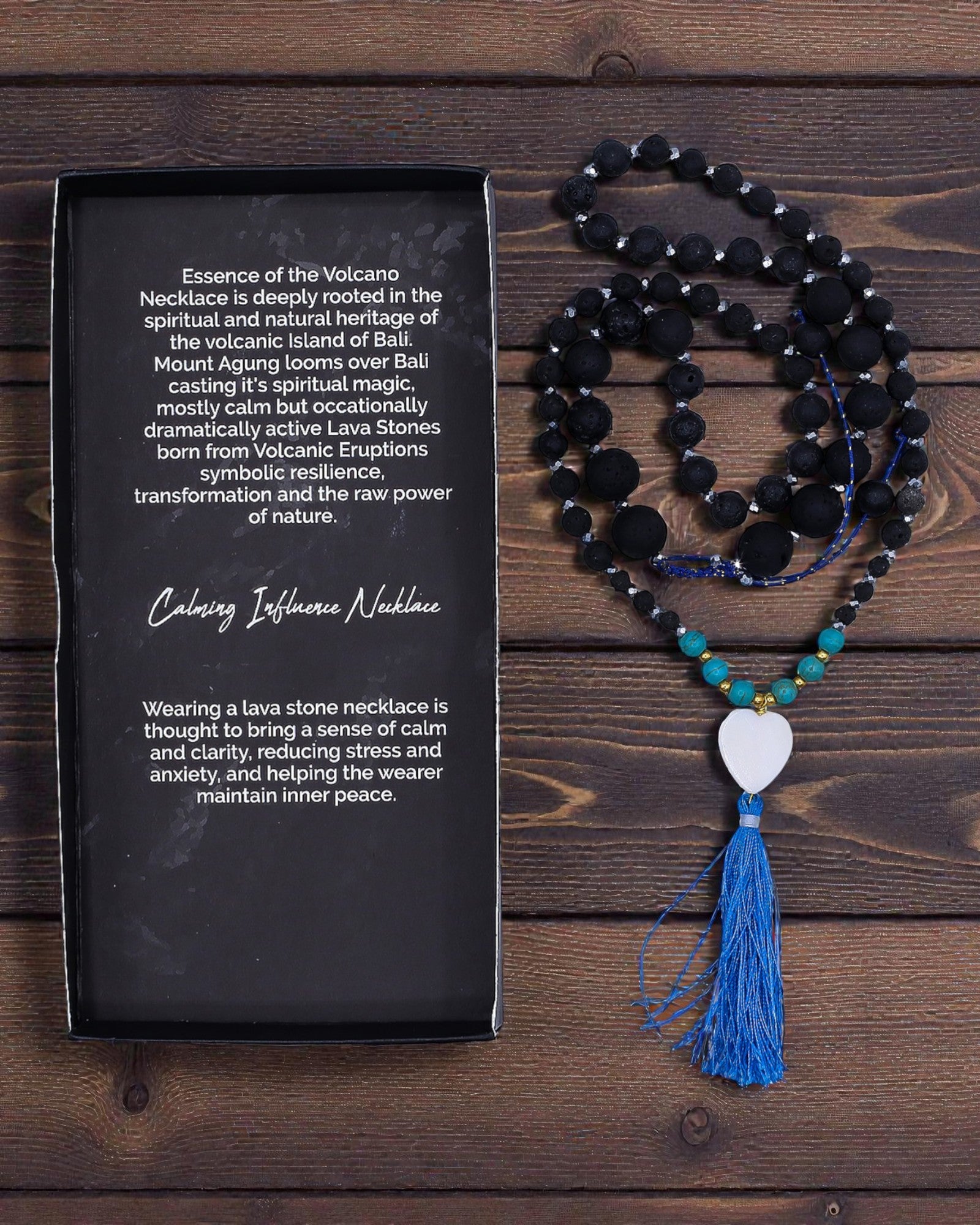 Essence of the Volcano Necklace - Calming Influence