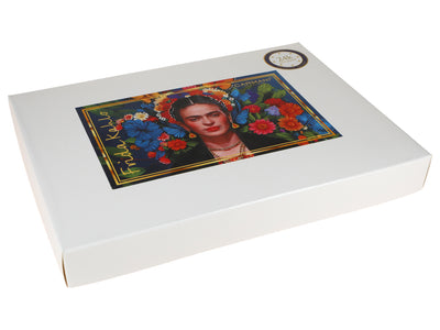 Zestaw 6 łyżeczek powlekanych 24K złotem F. Kahlo z możliwością personalizacji grawerem - eleganckie sztućce na prezent, 13 cm, CARMANI
