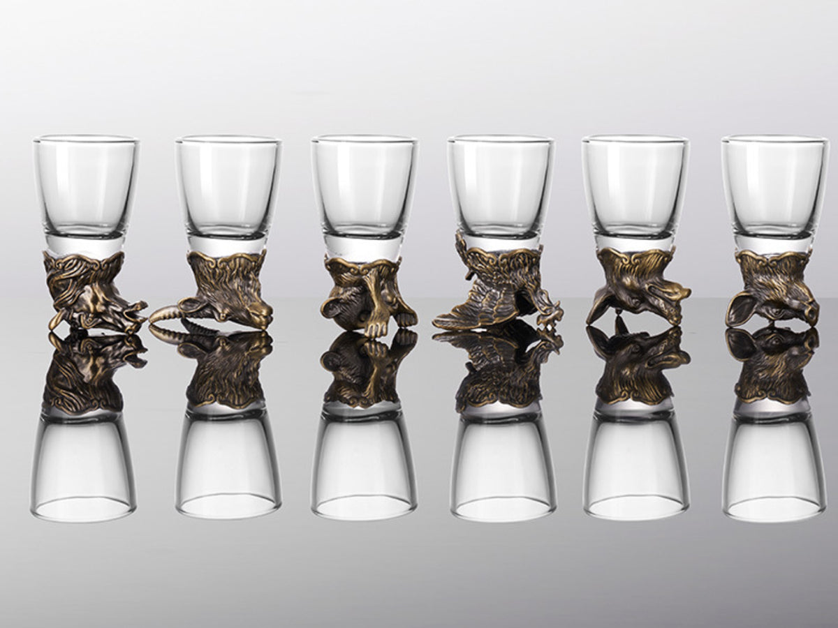 Zestaw 12 kieliszków 25ml + dzbanek 250ml z możliwością personalizacji grawerem