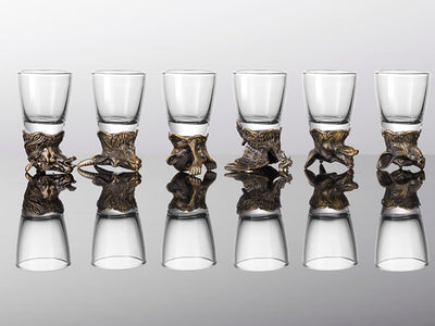 Zestaw 12 kieliszków 25ml + dzbanek 250ml z możliwością personalizacji grawerem