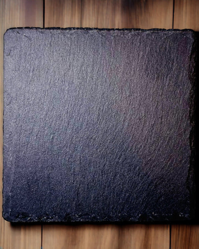 Természetes kőből készült, személyre szabott gravírozással ellátott alátét kávéhoz, teához – Négyzet, kör, hatszög, 10 cm