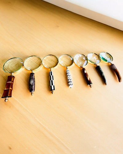 Nagy Retro Nagyító, személyre szabható ajándék gravírozással - választható változatok