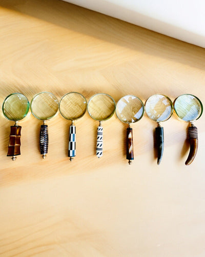 Nagy Retro Nagyító, személyre szabható ajándék gravírozással - választható változatok