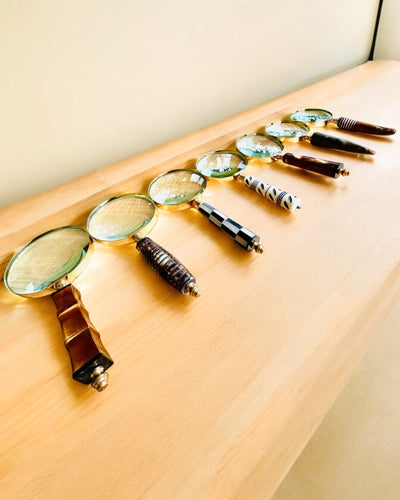 Nagy Retro Nagyító, személyre szabható ajándék gravírozással - választható változatok