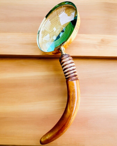 Nagy Retro Nagyító, személyre szabható ajándék gravírozással - választható változatok