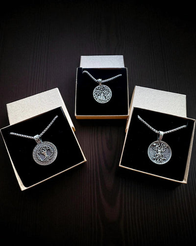 Amulet Drzewa Życia z Możliwością Grawerowania - naszyjnik "Witalność Natury", personalizacja