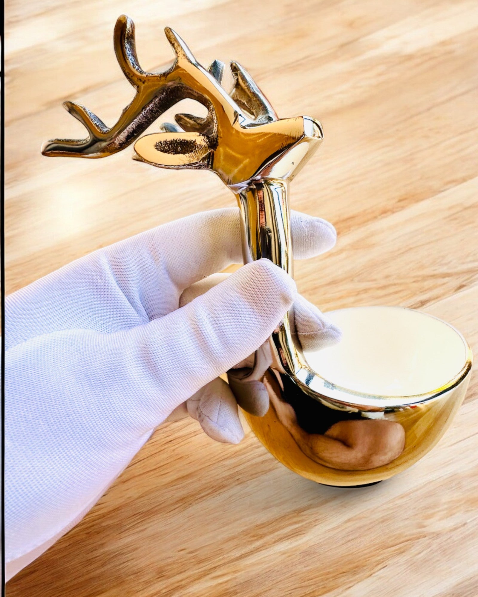 Elegáns "Rogate Piękno" tálka – Kézműves termék Indiából, személyre szabható gravírozással