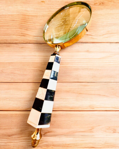 Nagy Retro Nagyító, személyre szabható ajándék gravírozással - választható változatok