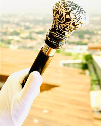 Sétabot "Majestátus Bot" Kézzel készített fa, gravírozási lehetőséggel, 2 választható változat