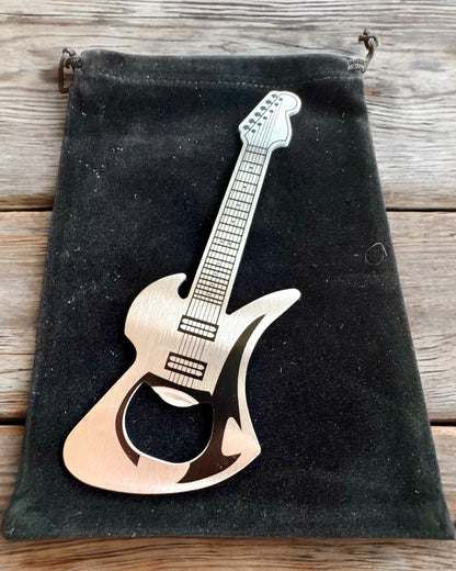 Otwieracz do butelek Gitara Rock'n'Open, 2 warianty, personalizacja grawerem na prezent