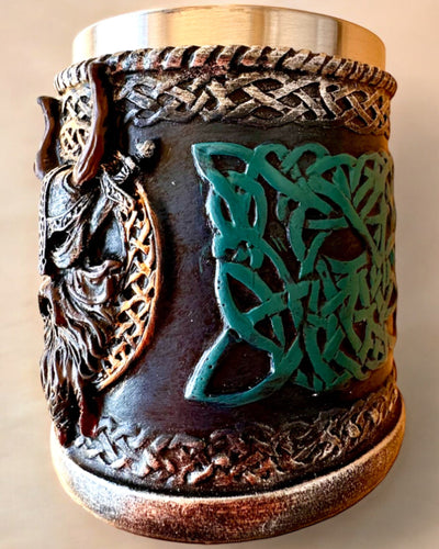 Ragnar's Horn viking bögre - Gravírozási lehetőséggel ajándékba, 250 ml