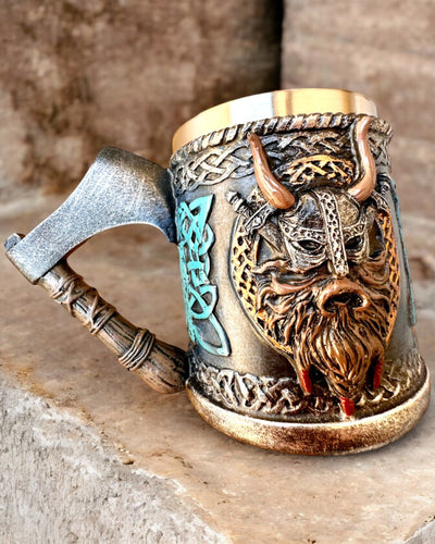 Ragnar's Horn viking bögre - Gravírozási lehetőséggel ajándékba, 250 ml