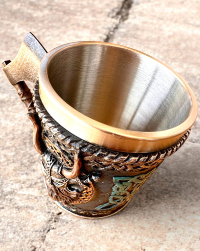 Ragnar's Horn viking bögre - Gravírozási lehetőséggel ajándékba, 250 ml