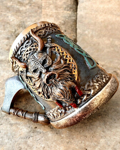 Ragnar's Horn viking bögre - Gravírozási lehetőséggel ajándékba, 250 ml