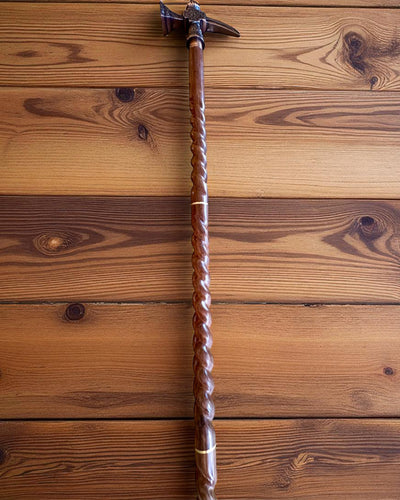 Sétabot - WIKING harci kalapács formájú fejjel, személyre szabható gravírozással ajándékba