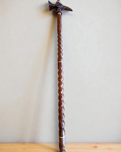 Sétabot - WIKING harci kalapács formájú fejjel, személyre szabható gravírozással ajándékba