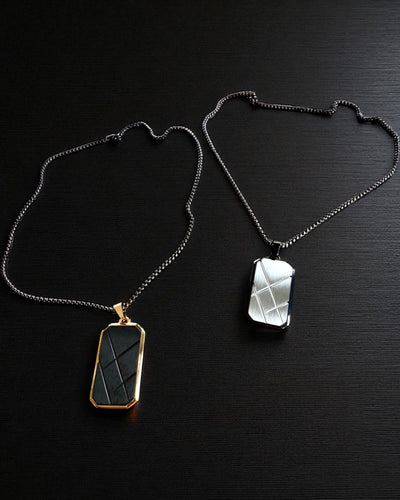 Férfi nyaklánc Dog Tag „SteelVision” – rozsdamentes acél, 15 változat, személyre szabható gravírozással