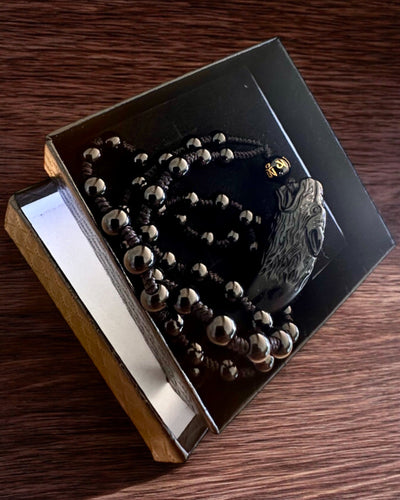 Jadeit Farkasfog - Erő és Védelem Amulett, személyre szabható gravírozással ajándékba