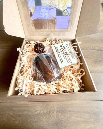 Intenciós gyertya Tigris Erő – Magabiztosság és jólét, 250 ml, a kupak személyre szabásának lehetősége ajándékba