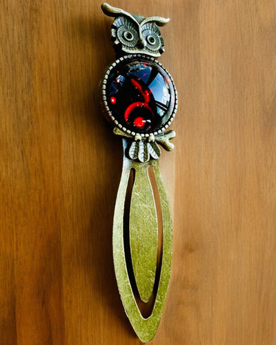 "Csillagképes Bagoly" könyvjelző - 12 választható változat, személyre szabható gravírozással