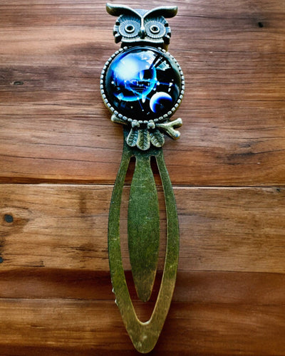 "Csillagképes Bagoly" könyvjelző - 12 választható változat, személyre szabható gravírozással