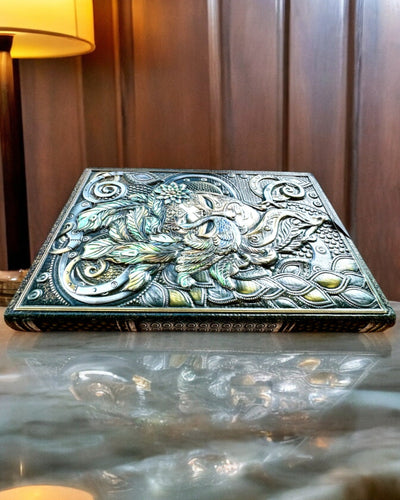 Művészi jegyzetfüzet, maszkabál jegyzetfüzet - A5, személyre szabás gravírozással ajándékba