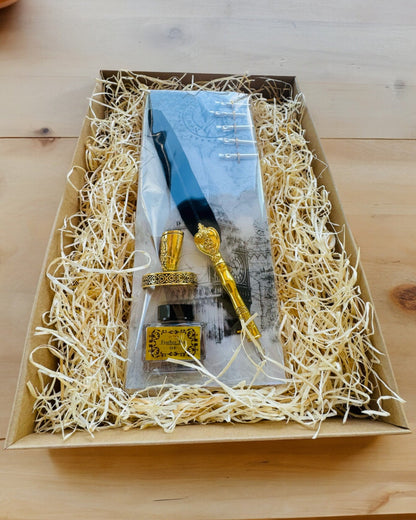 Elegáns Lúdtoll Kiegészítő Készlettel - Royal Quill, gravírozással személyre szabható