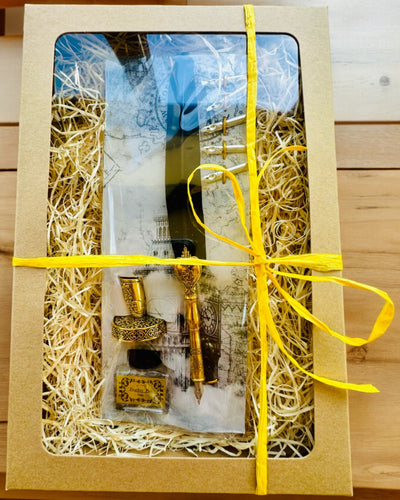 Elegáns Lúdtoll Kiegészítő Készlettel - Royal Quill, gravírozással személyre szabható