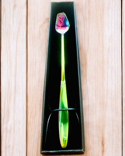 Személyre szabott Rózsa Kanál Gravírozási Lehetőséggel ajándékba - 3 választható színváltozat