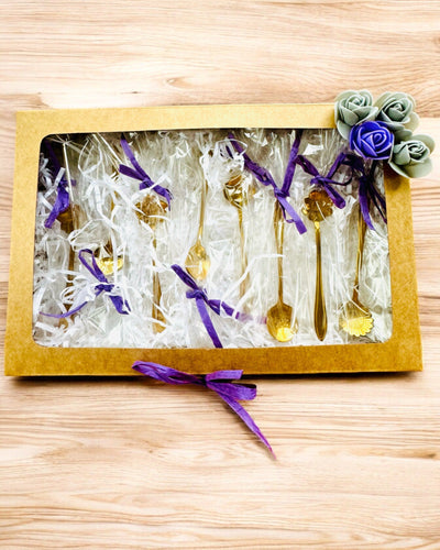 "Kwiatowa Rapsodia" kanálkészlet - személyre szabott gravírozással ajándékba, 2 választható változat