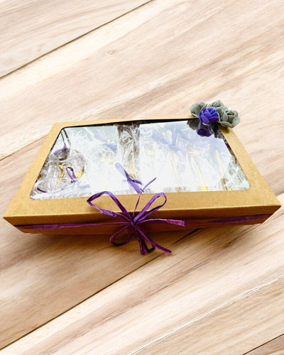 "Kwiatowa Rapsodia" kanálkészlet - személyre szabott gravírozással ajándékba, 2 választható változat