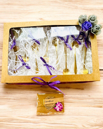 "Kwiatowa Rapsodia" kanálkészlet - személyre szabott gravírozással ajándékba, 2 választható változat