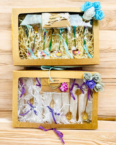 "Kwiatowa Rapsodia" kanálkészlet - személyre szabott gravírozással ajándékba, 2 választható változat