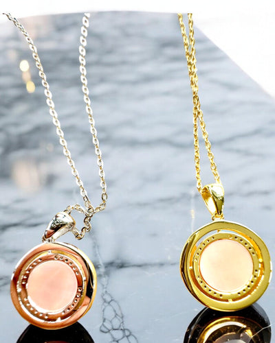 "Csillagirány" iránytű nyaklánc, személyre szabható gravírozással, 2 választható színváltozat