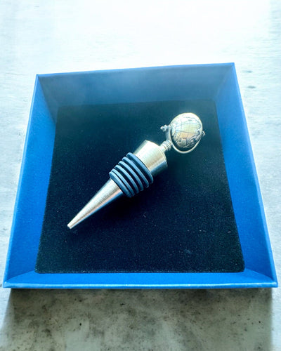 GloboStop - Korek do Wina z Grawerem, możliwość personalizacji grawerem na prezent