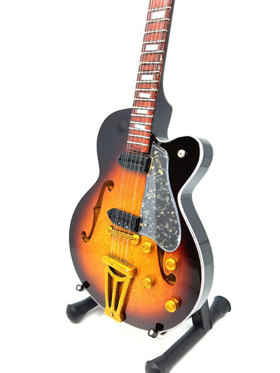 Elvis Presley mini gitár 1:4 méretarányban, gravírozással személyre szabható